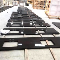 Polished Shanxi black  granite kitchen  countertop